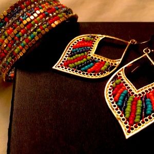 Bright Multi-Colored Jewelry Set